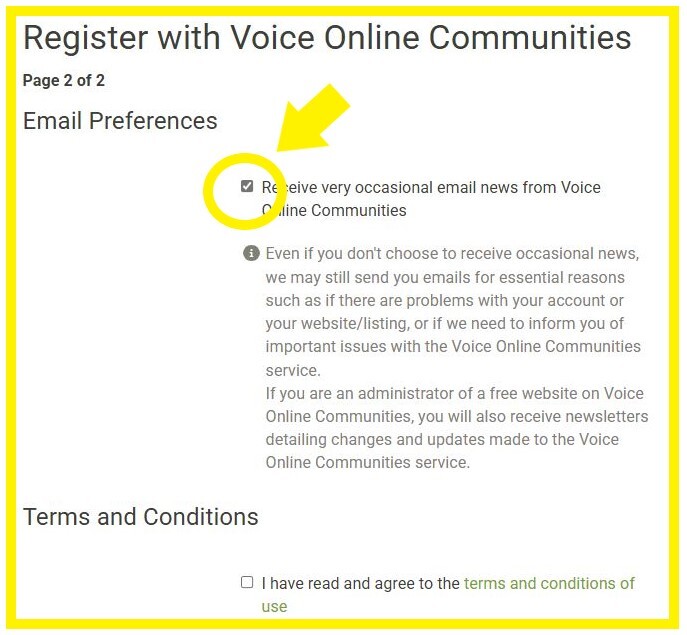 Opt in