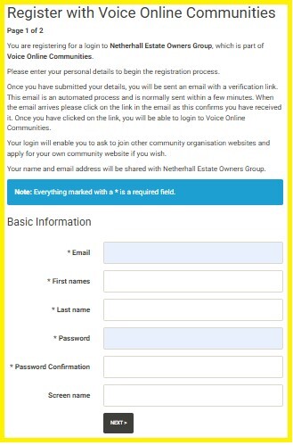 Register step 3